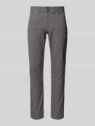 Christian Berg Men Regular Fit Chino im 5-Pocket-Design in Dunkelgrau,...