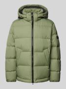 Marc O'Polo Regular Fit Daunenjacke mit abnehmbarer Kapuze in Lind, Gr...