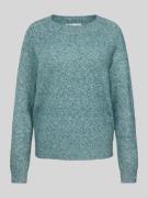 Only Strickpullover mit Rundhalsausschnitt Modell 'RICA' in Ocean Mela...