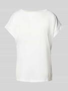 Christian Berg Woman T-Shirt aus Satin in Offwhite, Größe 36