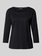 monari Longsleeve mit 3/4-Ärmel in Black, Größe 38