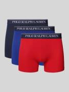 Polo Ralph Lauren Underwear Trunks mit Label-Bund im 3er-Pack in Rot, ...