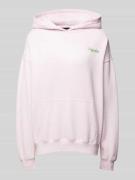 Pegador Oversized Hoodie mit Label-Print Modell 'CHAPI' in Rosa, Größe...