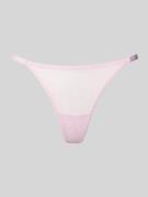 Guess String in semitransparentem Design Modell 'EDYTHA THONG' in Rosa...