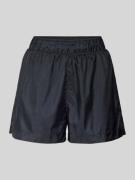 Stronger Regular Fit Shorts mit Innenhose in Black, Größe L