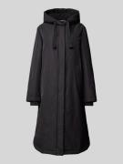 Marc O'Polo Regular Fit Parka mit Kapuze aus Polyester-Twill in Black,...