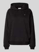 Calvin Klein Jeans Hoodie mit Label-Patch in Black, Größe S