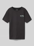 Billabong T-Shirt mit Label-Print in Black, Größe 140