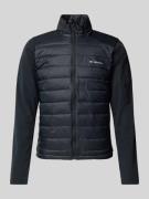 COLUMBIA Softshell-Jacke mit Label-Print in Black, Größe S