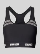 Stronger BH mit elastischem Logo-Bund in Black, Größe XL