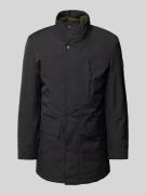 Christian Berg Men Jacke mit Pattentaschen in Black, Größe S