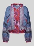 LOLLYS LAUNDRY Steppjacke mit Label-Print Modell 'Lama' in Hellblau, G...