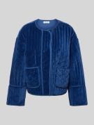 LOLLYS LAUNDRY Jacke mit Kimonoärmeln Modell 'Ananda' in Blau, Größe S