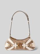 Guess Handtasche mit Label-Applikation Modell 'MINTHA' in Offwhite, Gr...