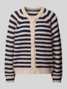 LOLLYS LAUNDRY Strickjacke mit Knopfverschluss Modell 'Nova' in Marine...