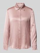 Max Mara Studio Regular Fit Seidenbluse mit Hemdblusenkragen Modell 'B...