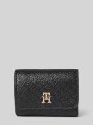 Tommy Hilfiger Portemonnaie mit Label-Detail Modell 'ETERNITY' in Blac...