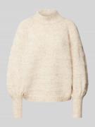 Only Flauschiger Pullover mit Rundhalsausschnitt Modell 'CELINA' in Ec...