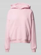 Gina Tricot Hoodie mit Känguru-Tasche in Rosa, Größe L