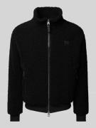 Antony Morato Sweatjacke aus Teddyfell in Black, Größe L