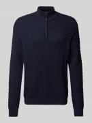 s.Oliver RED LABEL Regular Fit Pullover aus reiner Baumwolle mit Struk...