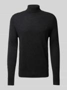 Christian Berg Men Wollpullover mit Rollkragen und Kaschmir-Anteil in ...