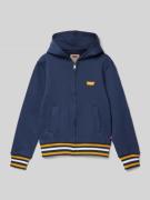 Levi’s® Kids Sweatjacke mit Label-Stitching Modell 'VARSITY' in Marine...