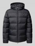 Gant Steppjacke mit Label-Patch in Black, Größe M