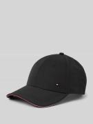 Tommy Hilfiger Basecap mit Logo-Stitching in Black, Größe 1