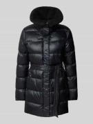 Lauren Ralph Lauren Steppjacke mit Taillenband in Black, Größe XL