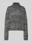 Noisy May Strickpullover mit Rollkragen Modell 'NANNA' in Anthrazit, G...