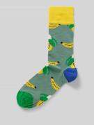 DillySocks Socken mit Motiv-Stitching Modell 'Peeled Banana' in Graphi...