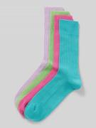 DillySocks Socken mit Strukturmuster Modell 'Ribbed Color' im 3er-Pack...