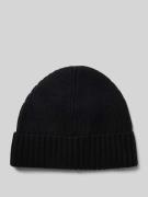 MCNEAL Beanie mit Label-Badge in Black, Größe 1