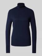 Christian Berg Woman Regular Fit Rollkragenpullover mit Viskose in Dun...