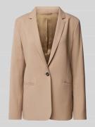 Calvin Klein Womenswear Blazer aus Viskose mit Reverskragen in Beige, ...