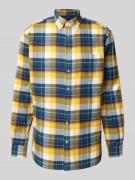 Christian Berg Men Regular Fit Freizeithemd mit Button-Down-Kragen in ...