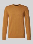 Christian Berg Men Strickpullover mit Woll-Anteil und Rundhalsausschni...