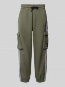 EA7 Emporio Armani Tapered Fit Sweatpants mit Cargotaschen Modell 'ATH...