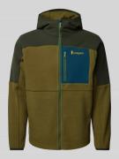 Cotopaxi Fleecejacke mit Label-Print Modell 'Abrazo' in Dunkelgruen, G...