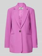 Colourful Rebel Blazer mit Paspeltaschen Modell 'Mimmi' in Fuchsia, Gr...