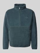 Mazine Sweatshirt mit Stehkragen in Blau, Größe M