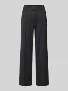 ROSNER Wide Leg Stoffhose mit elastischem Bund Modell 'May' in Anthraz...