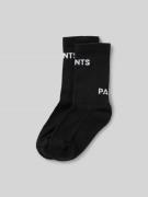 VTMNTS Socken mit Label-Print in Black, Größe 35-38