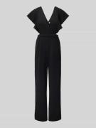 Jake*s Cocktail Jumpsuit mit Taillenband und Cut Outs in Black, Größe ...