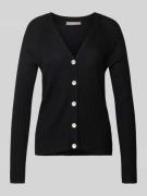 Christian Berg Woman Selection Strickjacke mit Knopfleiste in Black, G...