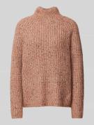 Jake*s Casual Regular Fit Strickpullover mit Stehkragen in Rosa, Größe...