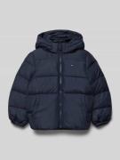 Tommy Hilfiger Kids Daunenjacke mit Reißverschluss in Marine, Größe 12...