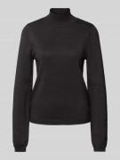 LOLLYS LAUNDRY Strickpullover mit Turtleneck Modell 'Beaumont' in Blac...