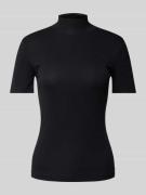 LeGer by Lena Gercke T-Shirt mit Label-Detail Modell 'Larina' in Black...